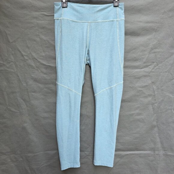 Outdoor Voices Other - Outdoor Voices Size Large Aqua Pool Blue Leggings Workout Athletic7/8 Warm Up